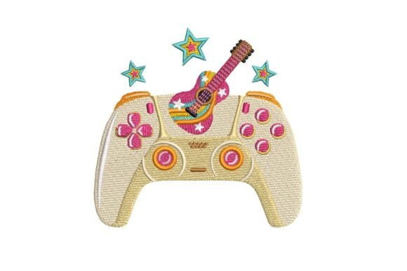 Boho Gamer Controller with Guitar