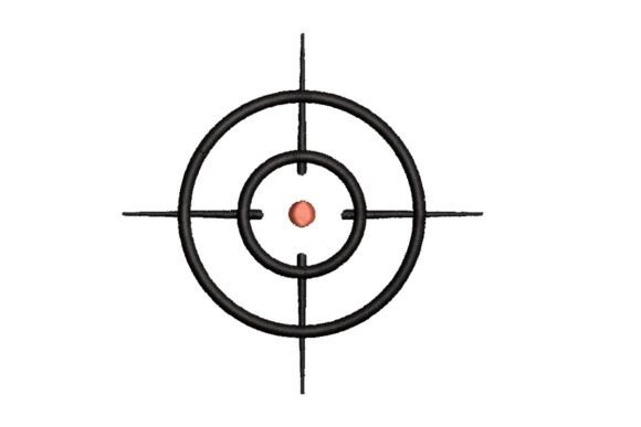 Bullseye Target: A Sharp Seasonal Embroidery Pick