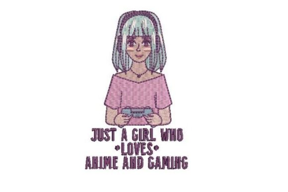 Just a Girl Who Loves Anime and Gaming Design Review