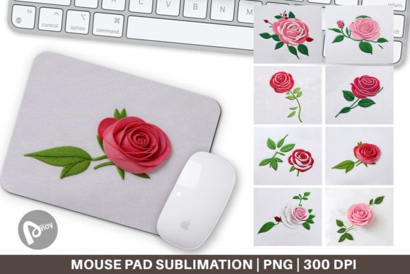 Mouse Pad Rose Embroidery: A Designer’s Review