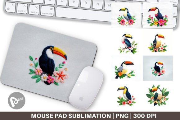 Mouse Pad Toucan Embroidery: A Business Design Review