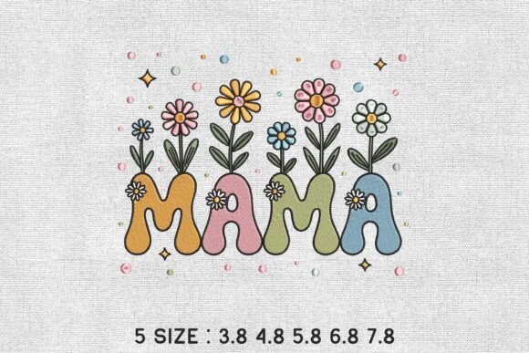 Retro Mama Floral Garden: An Embroidery Seller Review