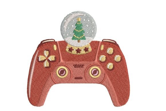 Snow Globe Christmas Gaming Controller