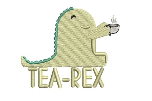 Tea Rex Embroidery: A Craft Fair Seller Review