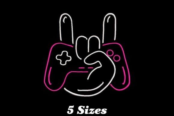 Video Game Controller Embroidery Design Review