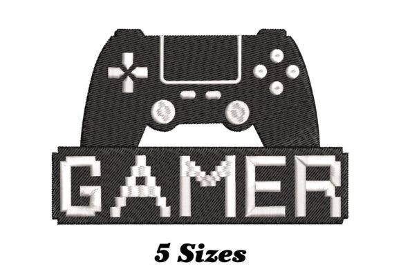 Video Gamer Embroidery Design Review